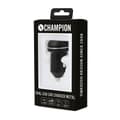 Miniatyrbild 5 av 5: Champion - Dual USB Laddare 12/24V 4.8A - Svart