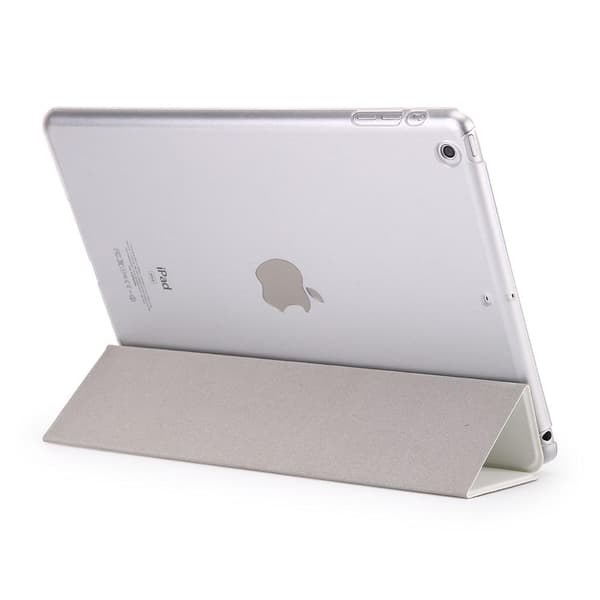 Tri-fold fodral till iPad 9.7 2017. Vit