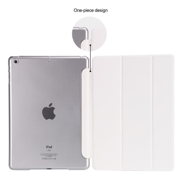 Tri-fold fodral till iPad 9.7 2017. Vit