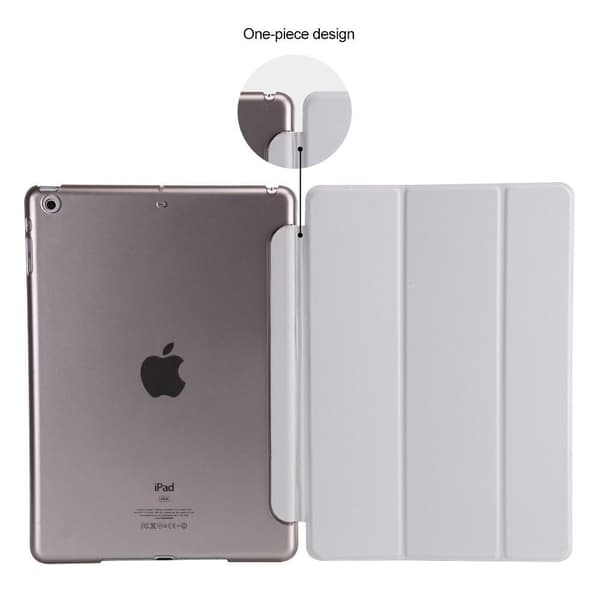 Tri-fold fodral till iPad 9.7 2017. Grå
