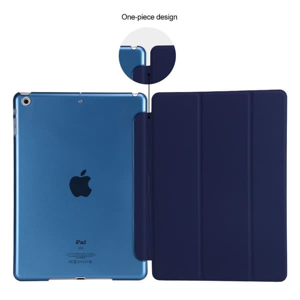 Tri-fold fodral till iPad 9.7 2017. Mörkblå