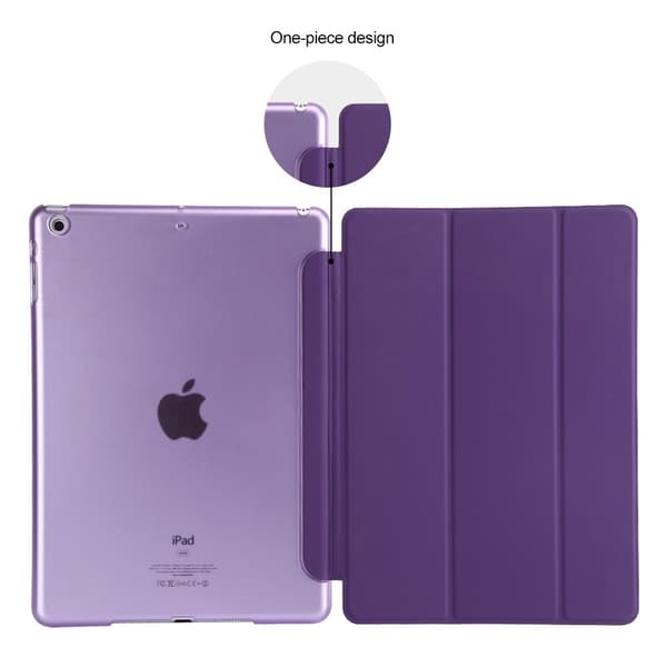 Tri-fold fodral till iPad 9.7 2017. Lila