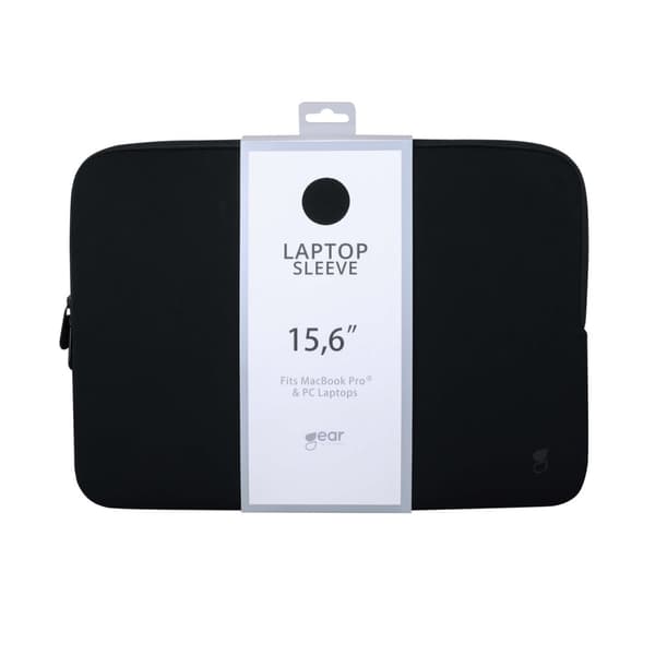 GEAR Datorfodral Neoprene 15,6" Svart
