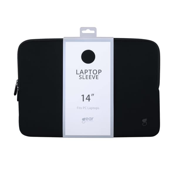 GEAR datorfodral Neoprene 14" Svart