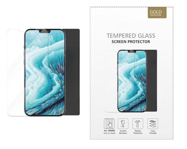 iPhone 12 & 12 Pro GEAR Härdat Glas Skärmskydd 2.5D Full Cover - Clear