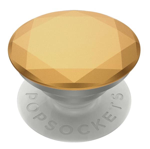 POPSOCKETS Sparkle Black Avtagbart Grip med Ställfunktion Premium