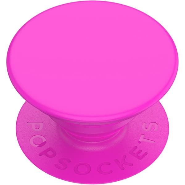 POPSOCKETS Neon Day Glo Pink Avtagbart Grip med Ställfunktion