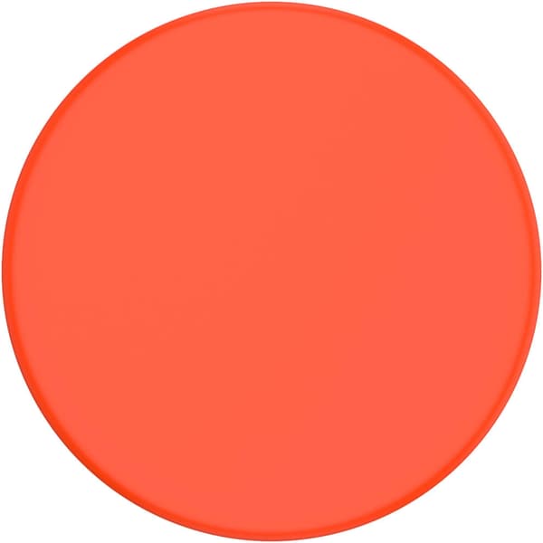POPSOCKETS Neon Electric Orange Avtagbart Grip med Ställfunktion