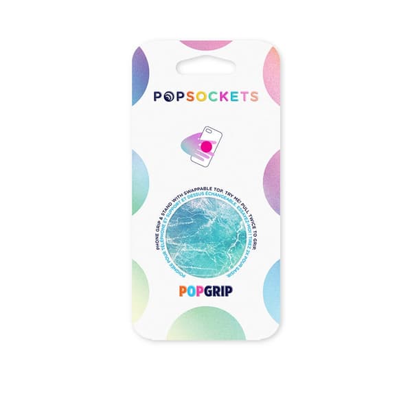 POPSOCKETS Ocean View Avtagbart Grip med Ställfunktion