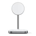 Miniatyrbild 3 av 5: SATECHI 2-in-1 Trådlös Laddare Stand Magnetic
