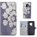Miniatyrbillede 1 af 4: Plånboksfodral Samsung Galaxy S9 - Små Blommor