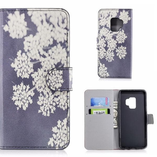 Plånboksfodral Samsung Galaxy S9 - Små Blommor
