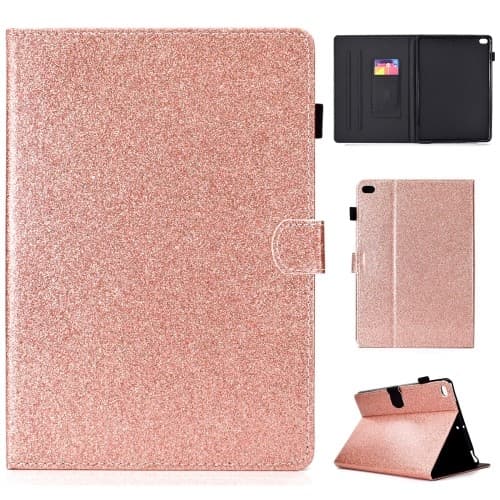 Glitter Fodral för iPad 9.7 2017-2018 och iPad Air-Air2  Roséguld