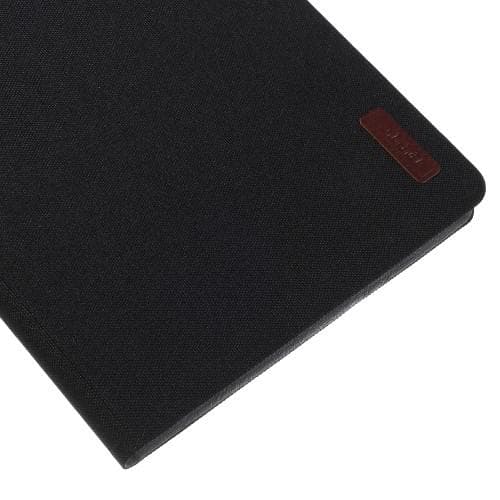 JFPTC Tygmönster Tablet Fodral till iPad 9.7 (2017.2018). iPad 5 & 6 - Svart