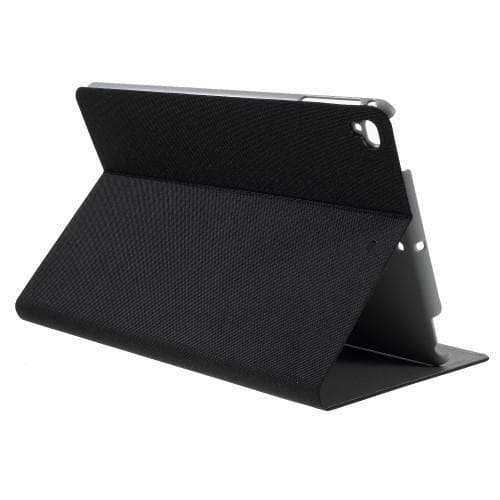 JFPTC Tygmönster Tablet Fodral till iPad 9.7 (2017.2018). iPad 5 & 6 - Svart