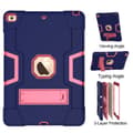 Miniatyrbild 2 av 3: ShockProof TPU Skal med Stativfunktion för iPad 10.2" 2019 - Blå/Rosa