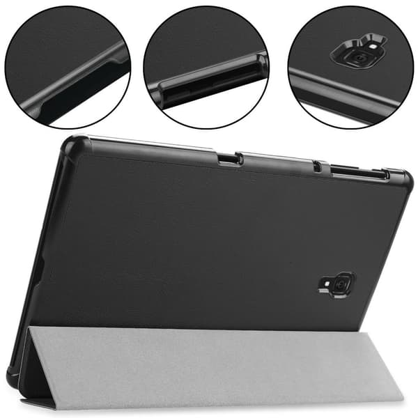 Tri-fold Fodral för Samsung Galaxy Tab A 10.5 - Svart