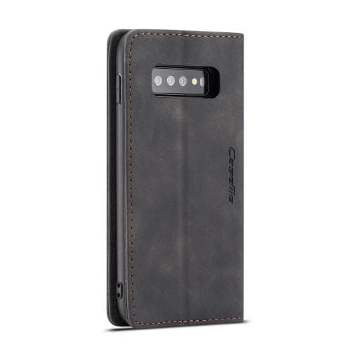 CASEME Plånboksfodral Samsung Galaxy S10 - Svart