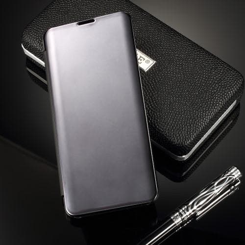 Window Mirror Fodral till Samsung Galaxy S10 Plus - Svart