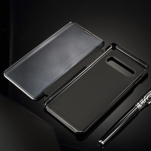 Window Mirror Fodral till Samsung Galaxy S10 Plus - Svart
