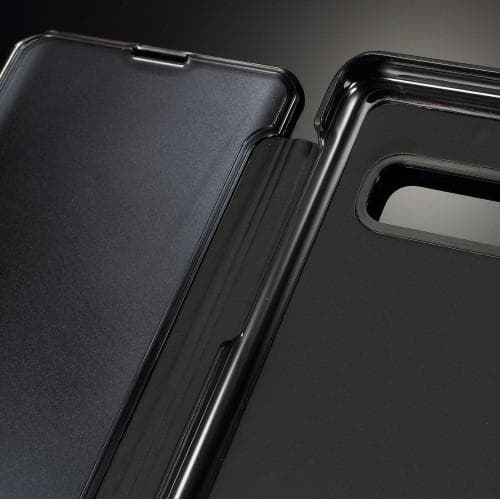 Window Mirror Fodral till Samsung Galaxy S10 Plus - Svart