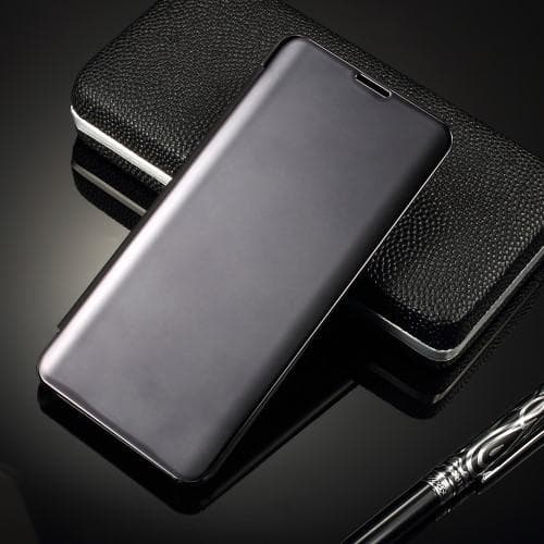 Window Mirror Fodral till Samsung Galaxy S10 Plus - Svart