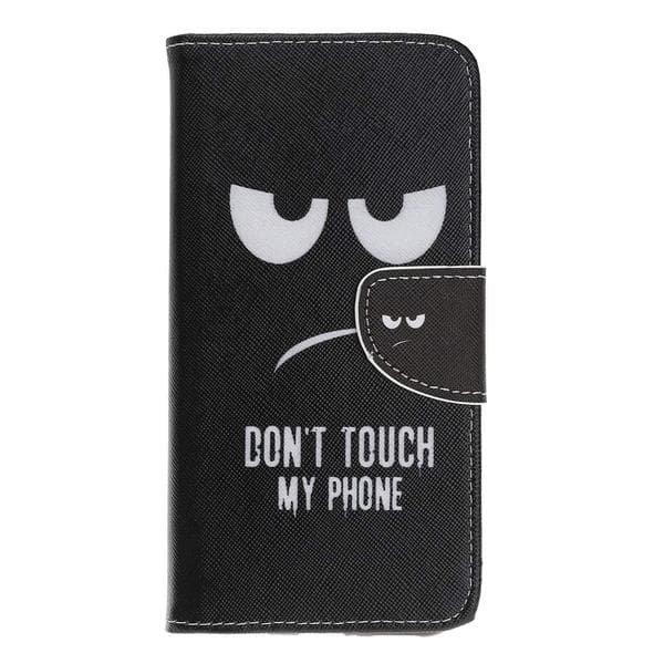 Plånboksfodral Samsung Galaxy J6 Plus - Don’t Touch My Phone