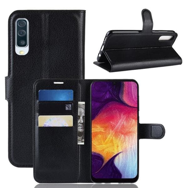 Plånboksfodral Samsung Galaxy A50 - Svart