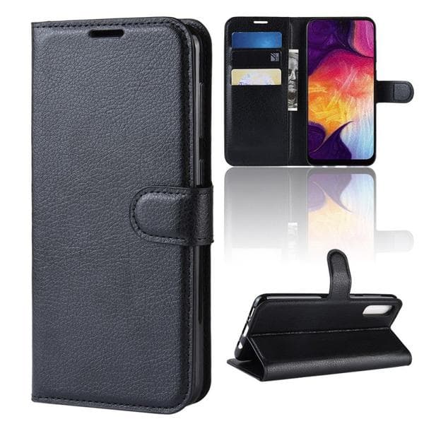 Plånboksfodral Samsung Galaxy A50 - Svart