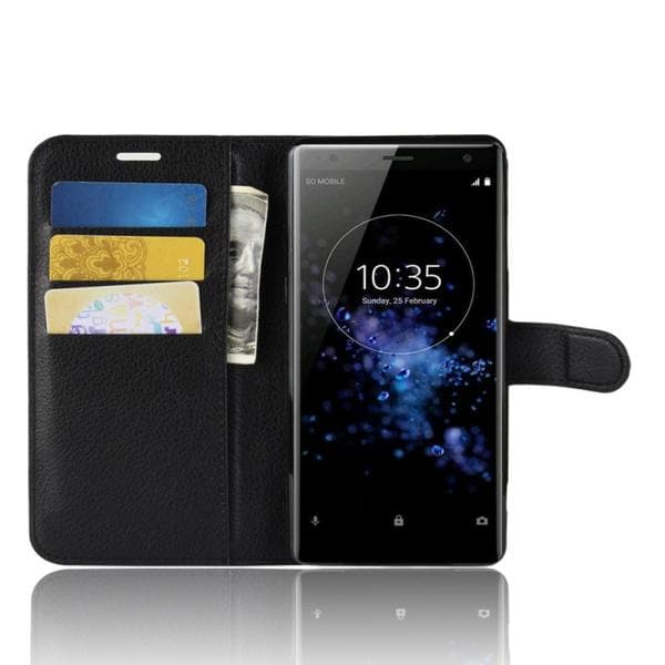 Plånboksfodral Sony Xperia XZ3 - Svart