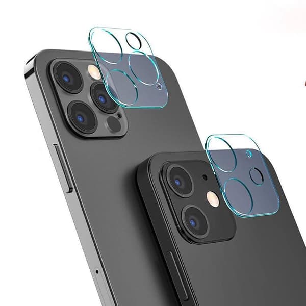 Objektivbeskyttelse for iPhone 12 Kamera i herdet glass iPhone 12  (6.1)