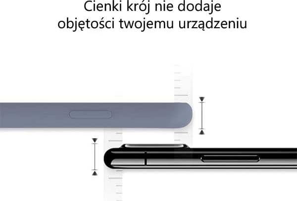 Mercury Mercury Silicone Samsung A20s A207 lawendowy/lavender gray