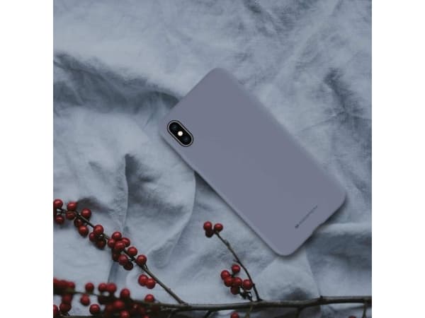 Mercury Mercury Silicone Samsung A20s A207 lawendowy/lavender gray