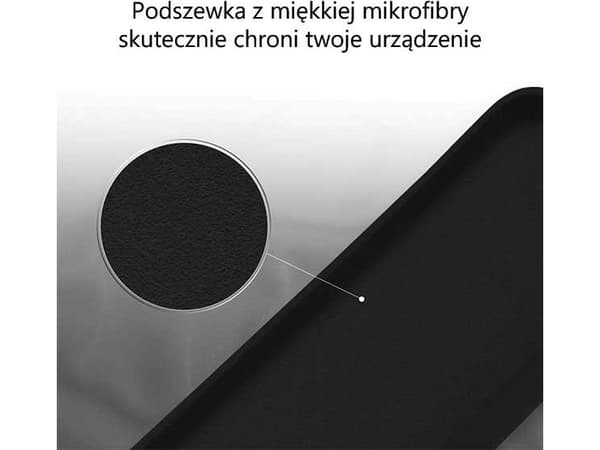Mercury Mercury Silicone Samsung A20s A207 czarny/black