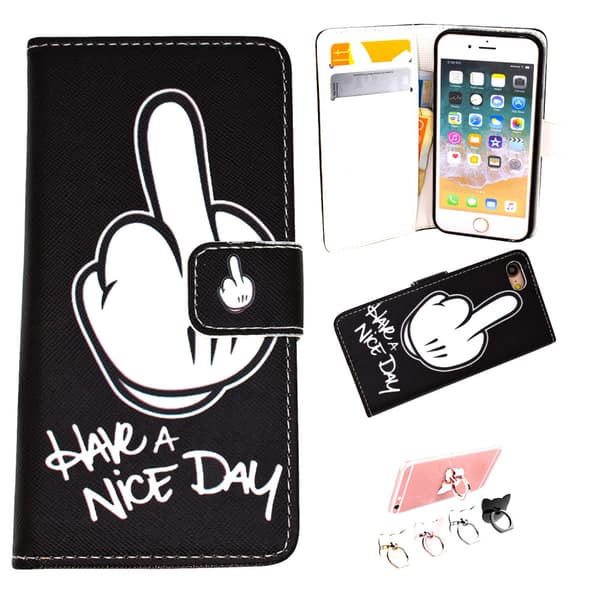 iPhone Xs Max - PU Leather Wallet Case