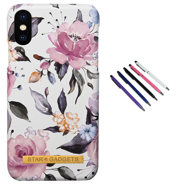 iPhone X/Xs - Cover / Beskyttelse Flowers