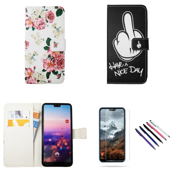 Huawei P20 Pro - Læder cover / Beskyttelse