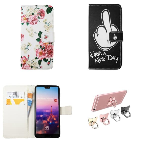 Huawei P20 Pro - Læder cover / Beskyttelse