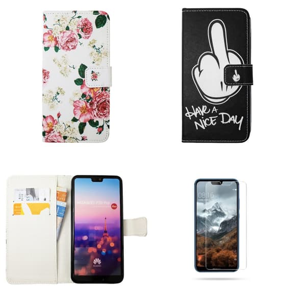 Huawei P20 Pro - Læder cover / Beskyttelse