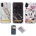 Pikkukuva 9 / 11: iPhone X/Xs - Kuori / Suoja Flowers / Marble