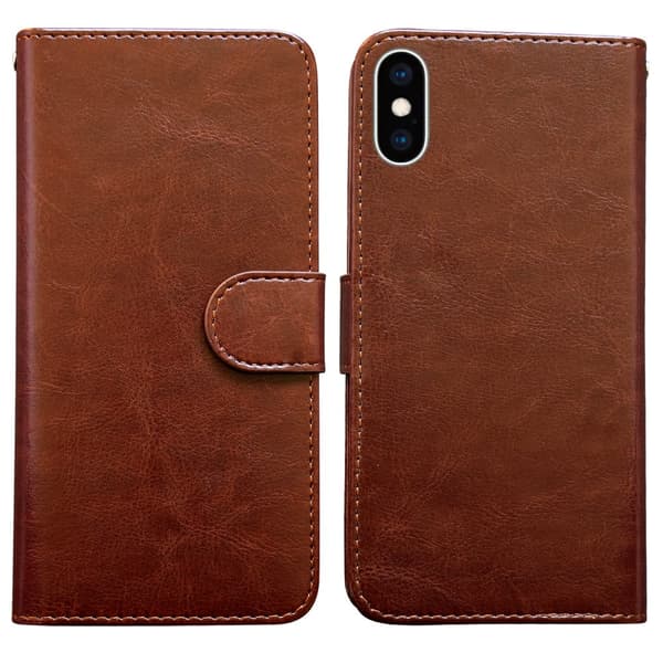 iPhone Xs Max - Læder cover / Beskyttelse