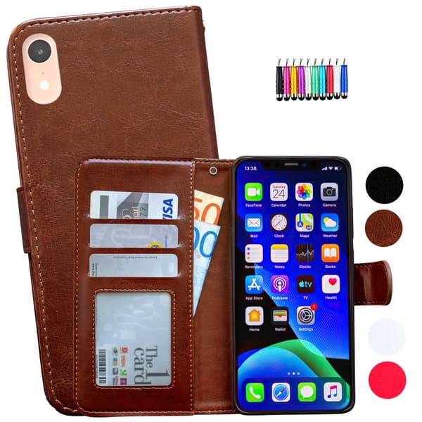 iPhone Xr - Læder cover / Beskyttelse