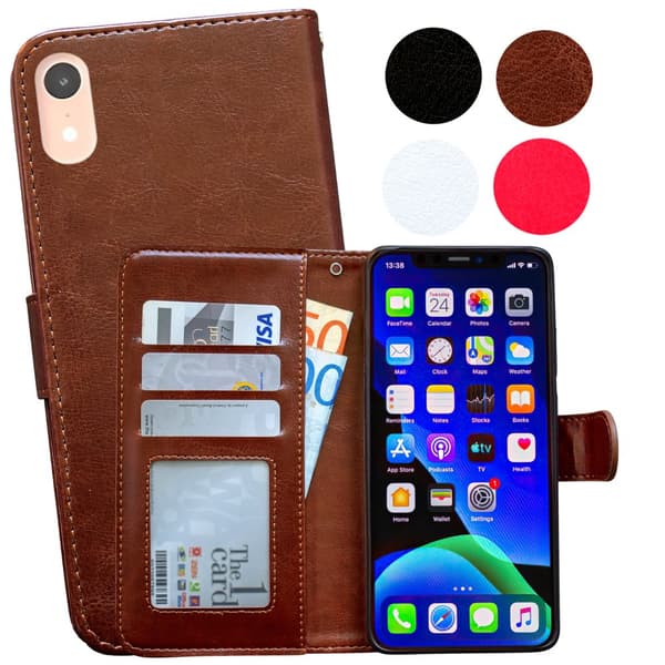 iPhone Xr - Læder cover / Beskyttelse