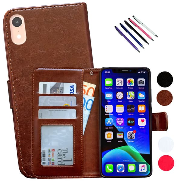 iPhone Xr - Læder cover / Beskyttelse