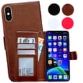 Miniatyrbillede 11 af 11: iPhone X/Xs - Læder cover / Beskyttelse