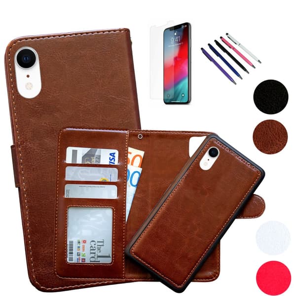 iPhone Xr - Læder cover / Beskyttelse