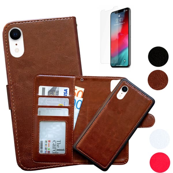 iPhone Xr - Læder cover / Beskyttelse