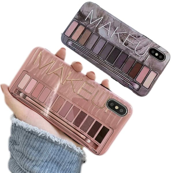 iPhone X/Xs - Kuori / Suoja MakeUp Grey