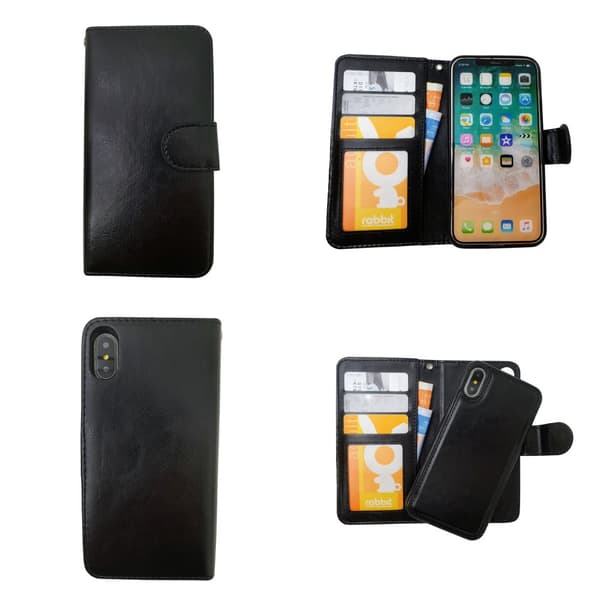 iPhone Xr - PU Leather Wallet Case