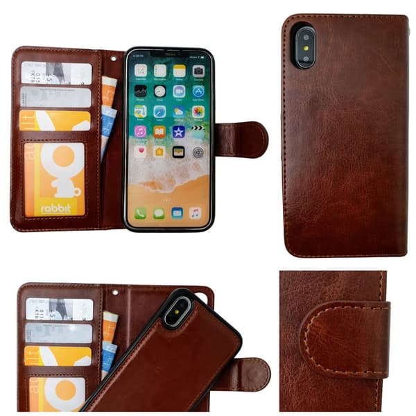 iPhone Xr - Leather Case / Wallet